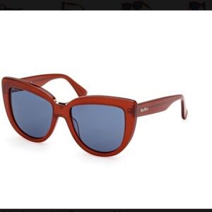 MaxMara Burgundy Sunglasses